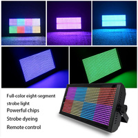 112 lumières stroboscopiques tricolores adaptées aux KTV, bars, salles de banquet, théâtres et concerts