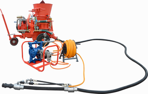 Máquina de pulverización de material ignífugo, máquina de pulverización de refractarios, máquina de mezcla seca con motor de aire - Product Image 3