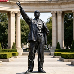 YOUFINE - Estatua de Lenin de Bronce Fundido a Tamaño Real, Escultura de Figura Política para Plaza Pública, <span class=keywords><strong>Monumento</strong></span> <span class=keywords><strong>Histórico</strong></span> - Product Image 2