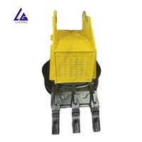 Aimant hydraulique à force magnétique élevée pour excavatrice de 6 à 20 tonnes, certifié CE 360 °   Accessoire de levage à plaque rotative