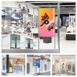 55 inch LCD Máy nghe nhạc quảng cáo kiosk Cube dọc Totem siêu mỏng công nghệ cao Cửa hàng cảm ứng kỹ thuật số biển màn hình quảng cáo - Product Image 2