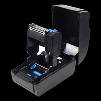 Imprimante à transfert thermique Gainscha GP-9035T de 3 pouces, machine à étiquettes de codes-barres Gainscha GP-9034T pour étiquettes de bijoux et de vêtements
