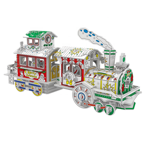 Nosto OEM Design personalizzato BSCI materiale <span class=keywords><strong>di</strong></span> <span class=keywords><strong>carta</strong></span> certificato fabbrica 3D Puzzle aereo - Product Image 5