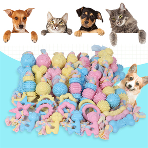 ของเล่นยางกัดทำความสะอาดฟันแบบปลอดภัย ไม่เป็นพิษ ทนทานต่อการกัด เป็นมิตรต่อสิ่งแวดล้อม - Product Image 3