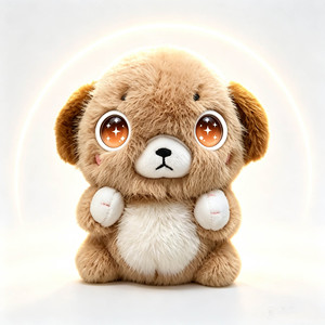 Jouet en peluche innovant avec intelligence artificielle, compagnon émotionnel, doté d'un chat vocal intelligent et d'une interaction cloud personnalisée - Product Image 1