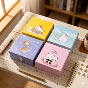 Macaron-colored <b>cardboard</b> heaven-and-earth cover gift boxes-Vietnam FSC Certified Luxury Packaging Factory - Product Image 3