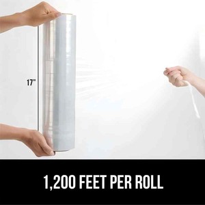 סרט מתיחה שקוף מסוג LLDPE לאריזת משטחים במחיר מפעל, לגלילי אריזה תעשייתיים ולוגיסטיים - Product Image 2