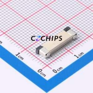 <b>FPC</b>-0.5AS-20PWCR-H20 FFC/<b>FPC</b> Connector SMD,P=0.5mm,Horizontal Mount Connector Drawer Type Top Contact 20P 0.5mm - Product Image 2