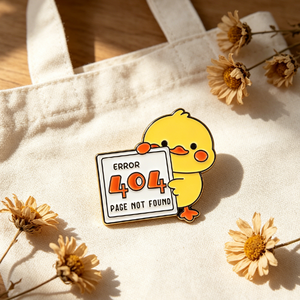 Página de error 404 - Pin de programador de dibujos animados de gato negro y conejo, broche de animal para ropa y mochila, accesorios metálicos, venta al por mayor personalizada - Product Image 6