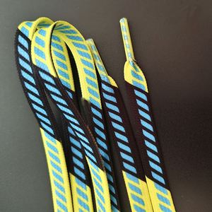 Custom Sublimation Printed Shoes Lace Flat Polyester Shoelaces for Sneakers and Shoes - Product Image 1