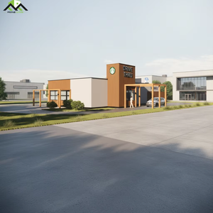 Maisons préfabriquées en structure acier à construction rapide - Design moderne, coût efficace, garantie à vie pour restaurants et commerces - Product Image 1