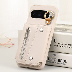 Étui de téléphone avec porte-cartes antichoc avec support d'anneau pour Google Pixel 8A/9/9 Pro/<span class=keywords><strong>10</strong></span> Pro XL - Product Image 6