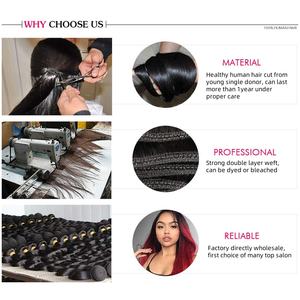 Groothandel in rauwe Vietnamese en Indiase haarbundels, dubbel getrokken Remy-haarverlengingen, cuticula-aligned maagdelijk haar in bulk - Product Image 6