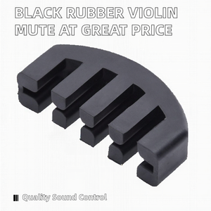 ยางปิดเสียงไวโอลินสีดำด้าน ทนทาน ขายส่ง <span class=keywords><strong>ราคา</strong></span>ดี - Product Image 2