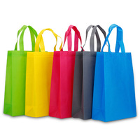 Sac fourre-tout écologique en non-tissé DW personnalisé à bas prix avec bandoulière, taille moyenne, emballé en boîte, sacs de courses recyclables