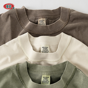 Venta al por mayor <span class=keywords><strong>de</strong></span> camisetas <span class=keywords><strong>de</strong></span> gimnasio personalizadas <span class=keywords><strong>para</strong></span> <span class=keywords><strong>hombre</strong></span> Vintage <span class=keywords><strong>de</strong></span> gran tamaño Boxy 100% algodón largo personalizado serigrafía lavada en blanco camiseta <span class=keywords><strong>de</strong></span> gran tamaño - Product Image 1