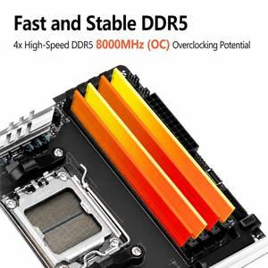 Placa Base MAXSUN TERMINATOR B850M PRO WIFI, Socket AM5, 12+2+1 Fases, <span class=keywords><strong>Dr</strong></span>.Mos Power, WiFi 6E, MATX, DDR5, PCIe 5.0, para PC de Escritorio - Product Image 5