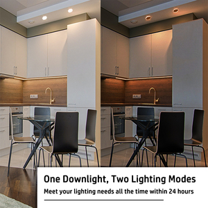 Hộp Nối Mỏng Lõm 6 Inch 12W Đèn Led Dạng Bảng Tròn Đèn Trần Kèm Đèn Ngủ - Product Image 2