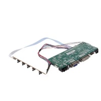 Placa Controladora LCD HD-MI DVI VGA Audio, Módulo de Audio para PC, Kit de Bricolaje, Pantalla de 15.6 Pulgadas B156XW02 1366X768 1 Canal 6/8 bits, Panel de 40 Pines