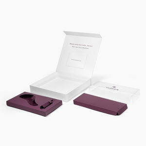 โลโก้ที่กำหนดเองสีขาวล้างฝาก<span class=keywords><strong>ล</strong></span>่อง Unic กล่องผ<span class=keywords><strong>ล</strong></span>ิตภัณฑ์ความงามบรรจุภัณฑ์หนังสือรูปร่างของขวัญกระดาษแม่เห<span class=keywords><strong>ล</strong></span>็กกล่องเครื่องสำอาง - Product Image 3