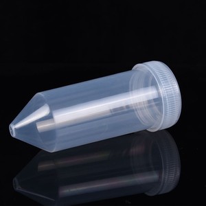 120Ml Screw Top Pointed Bottom Centrifuge <b>Tubes</b> <b>Plastic</b> Pp Laboratory Consumables Disposable Test <b>Tubes</b> - Product Image 2
