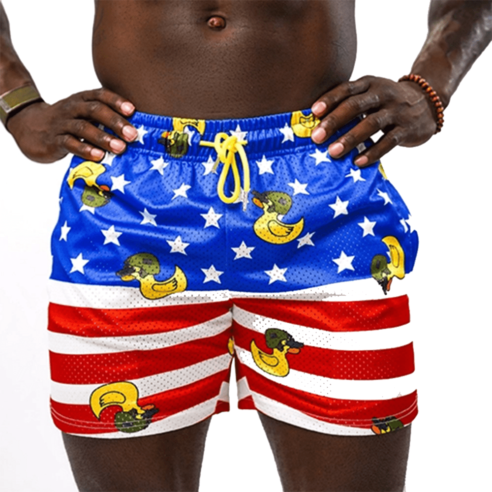 Custom GYM Running Mesh Inch Inseam Men Hoochie Daddy Shorts