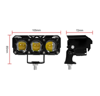 Neue 12-36V IP67 Wasserdichte Aluminium-LED-Rückfahrleuchte & Nebelscheinwerfer mit 8000 Lumen & 80000 Stunden Lebensdauer für Auto und Motorrad