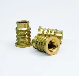 Best Price High Tensile Brass Multi-Unheaded Inserts GB Standard Thread Inserts Plastics Manufactured Thread Insert Manufacturer