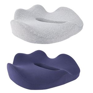<span class=keywords><strong>Coussin</strong></span> de siège <span class=keywords><strong>ergonomique</strong></span> respirant de qualité supérieure <span class=keywords><strong>Gel</strong></span> de refroidissement et mousse à mémoire de forme pour chaise de bureau voiture voyage et usage domestique - Product Image 2