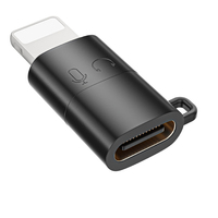 Adaptateur Lightning vers USB-C pour charge rapide et transfert de données, adaptateur USB-C femelle vers Lightning mâle OTG pour iPhone
