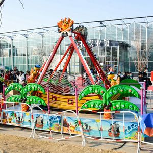 Atracción de Parque de Diversiones, Equipo de Parque Temático, Juego Mecánico de Parque de Atracciones, Pequeño Barco Pirata - Product Image 4