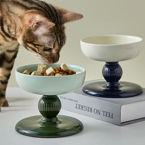 Bol en céramique pour chien Bol multicolore durable pour chien Bol pour animal de compagnie - Product Image 2