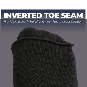 Chaussettes de neuropathie 100% chaussettes diabétiques ultra-douces sans couture avec chaussettes d'hôpital de circulation sanguine confortables non contraignantes - Product Image 5