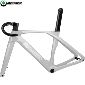 Cuadro de carbono Freno de disco Max 700 X 32C <span class=keywords><strong>AERO</strong></span> Cuadro de bicicleta de carretera BSA T47 Cable interno completo con manillar DI2 - Product Image 3