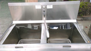 TENSHINE OFG-322 Gaz Ouvert Profonde <span class=keywords><strong>Friteuse</strong></span> Avec Pompe À Huile Construit En Filtre Système Français Puces <span class=keywords><strong>De</strong></span> Poulet Équipement <span class=keywords><strong>De</strong></span> Cuisine Commerciale - Product Image 5