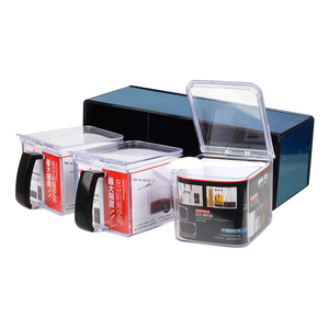 Di alta Qualità Maniglia Fissa Condimento Condimento Spezia Contenitori Per Alimenti con il Cucchiaio 3pcs <span class=keywords><strong>Set</strong></span> - Product Image 1