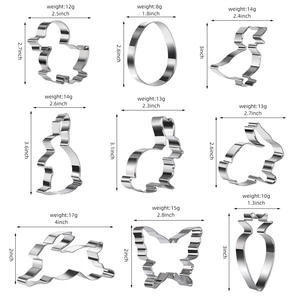 Hibou de <span class=keywords><strong>grenouille</strong></span> de cerf en acier inoxydable mignon et moule de cuisson pour <span class=keywords><strong>emporte</strong></span>-pièces de lapin - Product Image 3