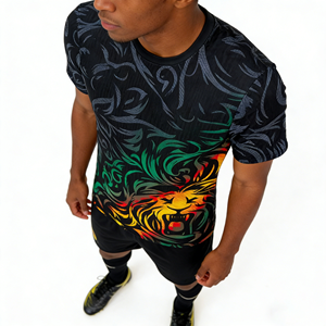 喀麦隆国家队成人足球球衣定制批发足球球衣阿尔及利亚科特迪瓦摩洛哥 - Product Image 5