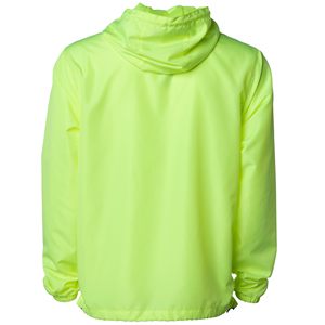 Chaqueta cortavientos para hombre en blanco personalizada cortavientos ligeros resistentes al agua para hombre - Product Image 5