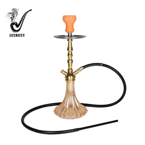 ชุดมอระกู่อลูมิเนียมแบบพกพาชุดเต็มชิชาชิชาชิชาอาหรับอาหรับ - Product Image 5