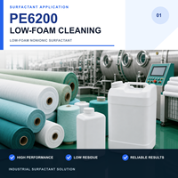 Alcool isomérique Polyéther PE 6200 Fût de 210 kg Polyol Polyéther Non Ionique Pancheng Fine Materials Pureté 99,5% Industriel