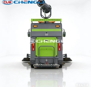 เครื่องกวาดถนนแบบ 5 แปรง รุ่น Clw ขายส่ง เครื่องกวาดถนนไฟฟ้า รถขนาดเล็ก - Product Image 6