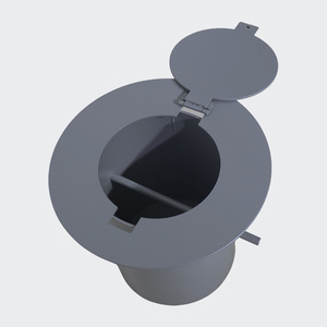 Dissuasore di metallo per strada privata all'aperto al di fuori del veicolo in acciaio pedone anti incidente stradale barriera al traffico - Product Image 6