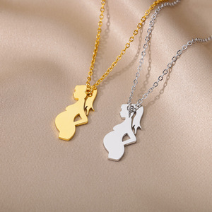 CE-Zertifizierung Edelstahl MAMA Anhänger Halskette Perfekt für Besondere Anlässe wie den Muttertag - Product Image 5