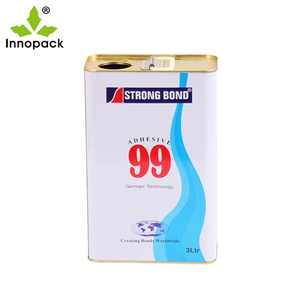 Bidons carrés en métal de 1L de style F, économiques, pour huile d'olive, essence, produits chimiques - Fabricant chinois - Product Image 2