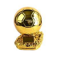 Trophée en métal JY Crystal Crafts, prix de football, bottes dorées, gants dorés, trophées sportifs, récompenses en résine dorée avec boîte cadeau