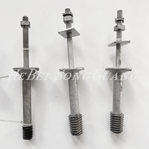 ฉนวนชุบสังกะสีแบบจุ่มร้อนแบบพิน-อุปกรณ์ป้องกันการกัดกร่อนความแข็งแรงสูงสำหรับระบบส่งและกระจายพลังงาน - Product Image 6