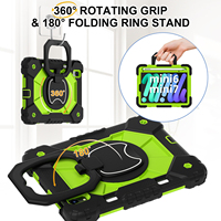 Étui de protection robuste antichoc en PC et silicone avec support rotatif à 360° pour iPad Mini 7 A17 Pro Mini 6 8,3 pouces