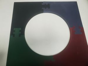 <span class=keywords><strong>Protection</strong></span> murale économique pour jeux <span class=keywords><strong>de</strong></span> fléchettes, personnalisée, en EVA, <span class=keywords><strong>de</strong></span> 18 pouces, avec un design accrocheur - Product Image 4