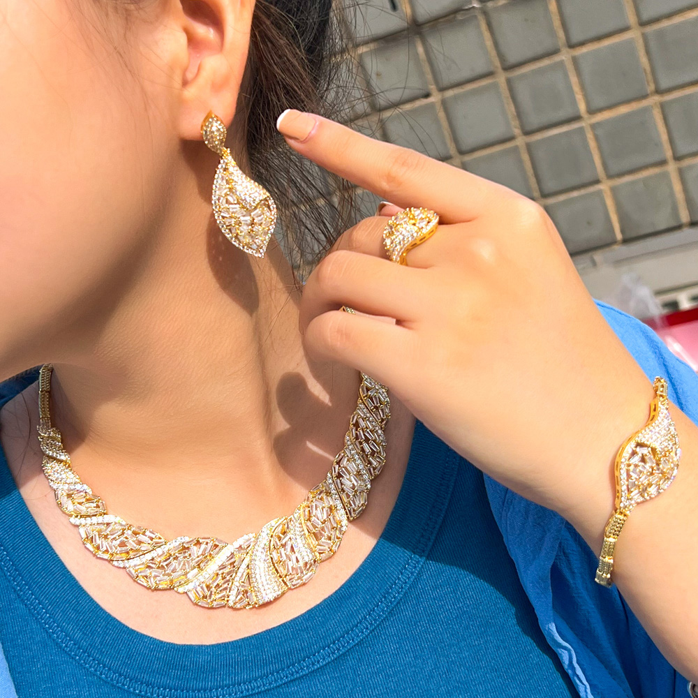 jewelry set arabic gold